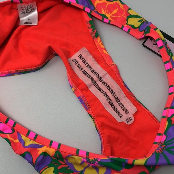 Wild Fable™ Bikini Bottoms Women's Size XL Low-Rise Ultra High Leg Super Cheeky - Picture 7 of 8